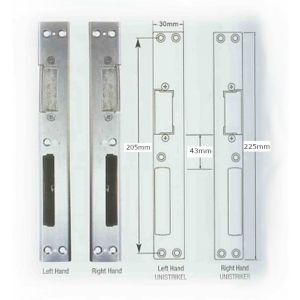 Universal Latch/Dead Strike For Multipoint door lock
